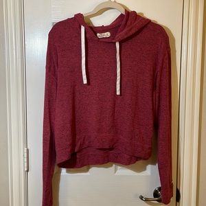 Hollister Red Orange Hoodie